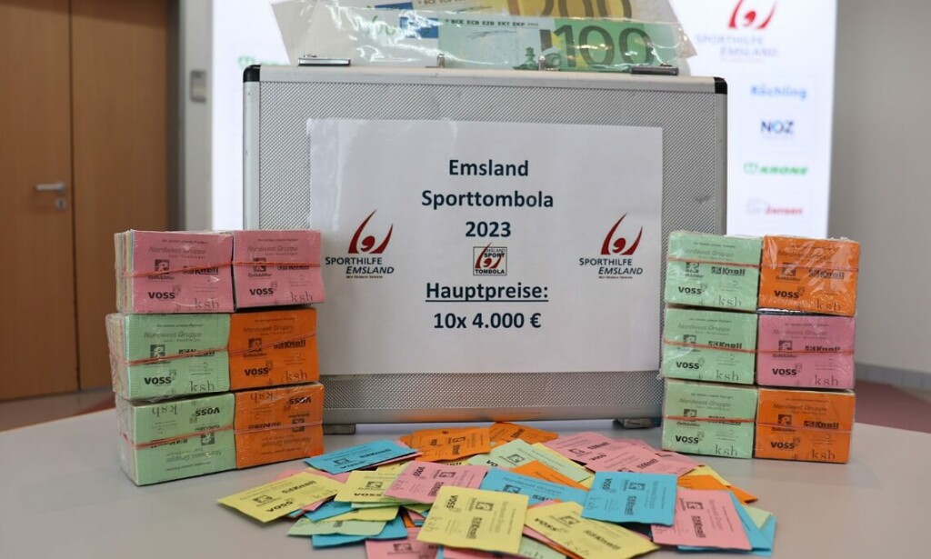 Emsland Sport Tombola Fünf Lose und schon 4 000 Euro Was los in