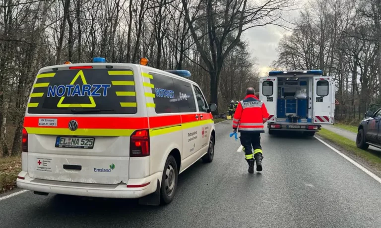 Lingen – 83-Jähriger bei Verkehrsunfall lebensgefährlich verletzt