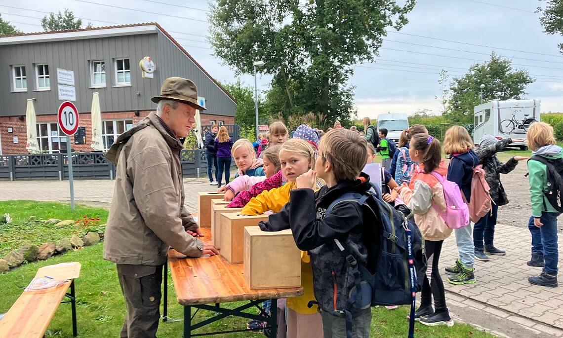 400 Kinder in Papenburgs heimischer Natur unterwegs: 39. Waldjugendspiele