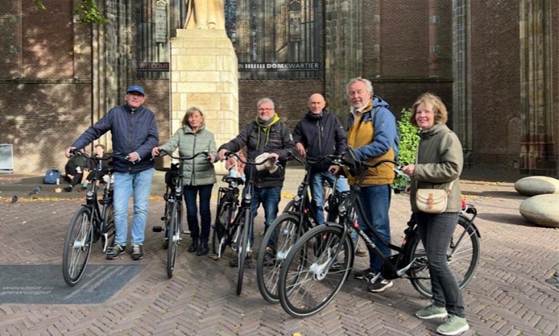 Grüne Stadtratsfraktion Meppen auf Exkursion in der ultimativen Fahrradstadt in Utrecht