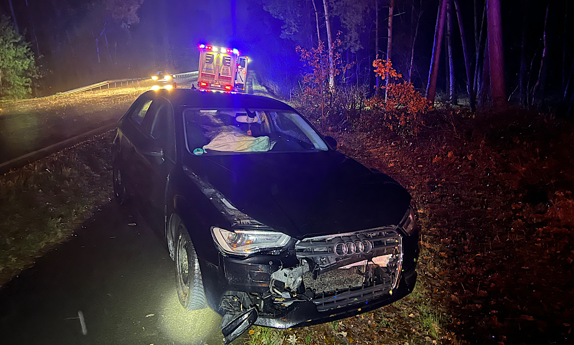 Meppen – Unfall auf B70 in Höhe Hüntel