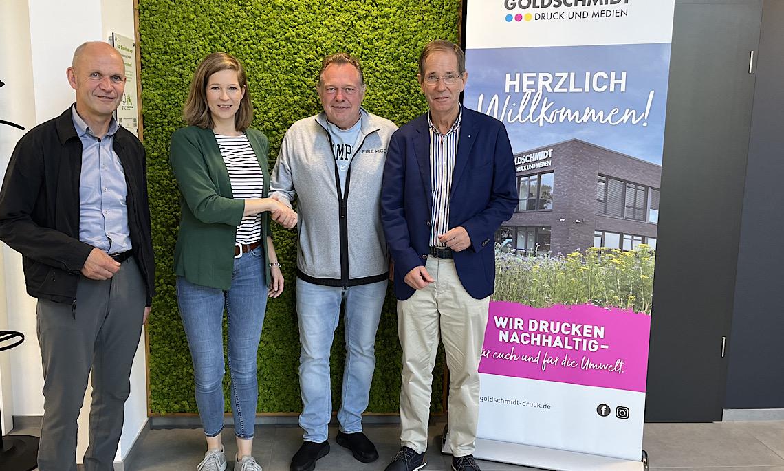 Goldschmidt GmbH Druck & Medien verlängert Premiumpartnerschaft beim KSB