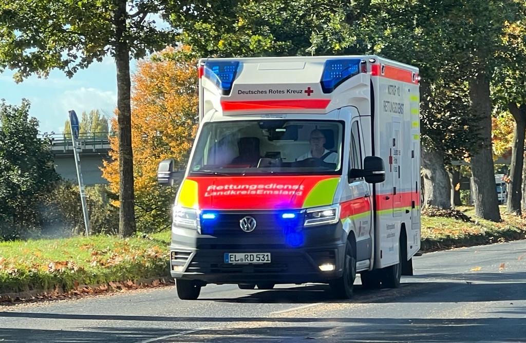 Lingen – Drei Personen bei Unfall verletzt