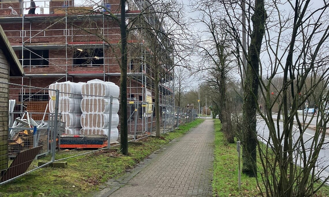 Papenburg – Geh- und Radweg am Rathaus bis August gesperrt