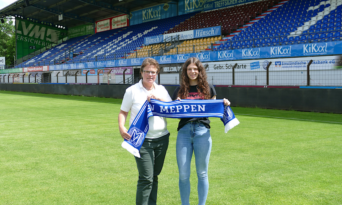 Nina Kossen verlängert Vertrag beim SV Meppen