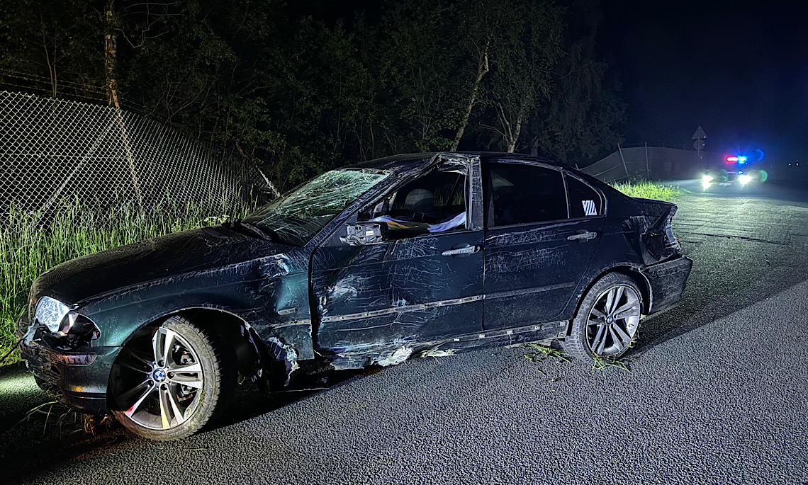 Meppen – 3er BMW überschlägt sich auf Schlagbrückener Weg