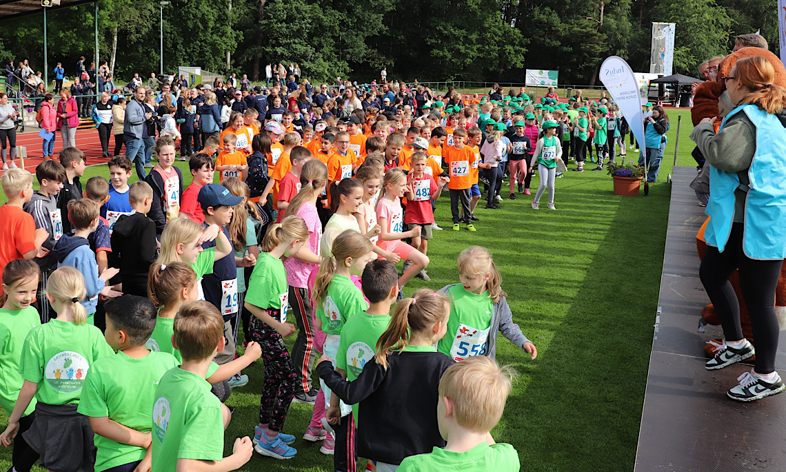 Rekordteilnahme beim inklusiven Sportfest in Papenburg