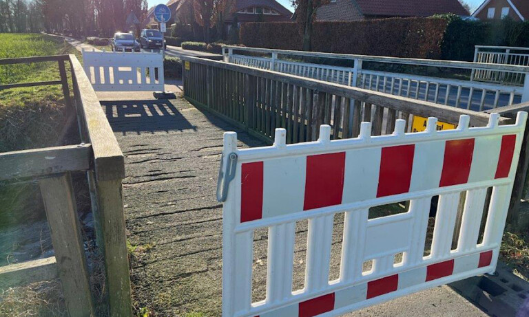 Geeste – Radwegebrücke Neuer Diek wird komplett saniert