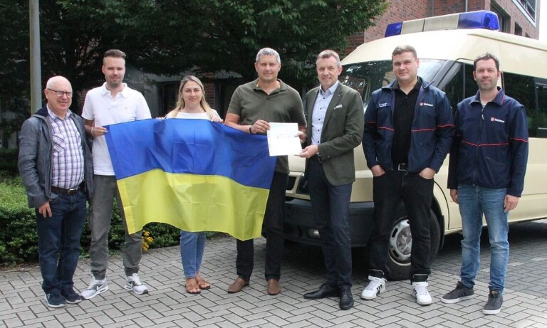 Transportwagen für Ukraine: “Ungebrochen solidarisch mit den Menschen”