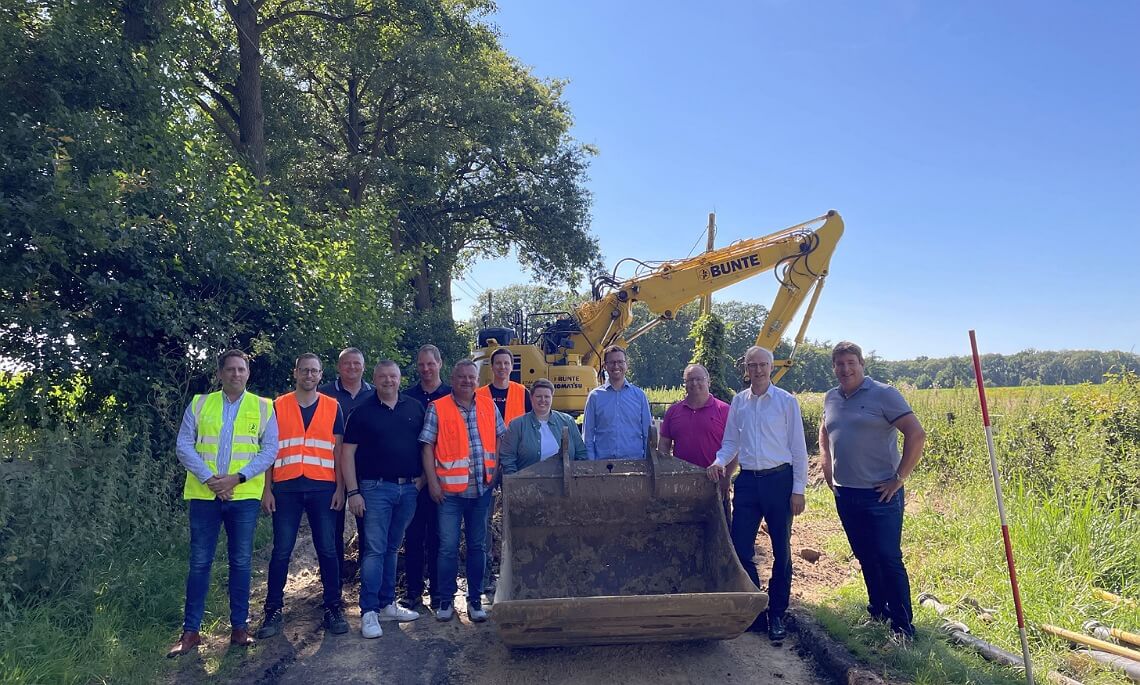 Flurbereinigung Geeste startet Straßenausbau „Im Holte“