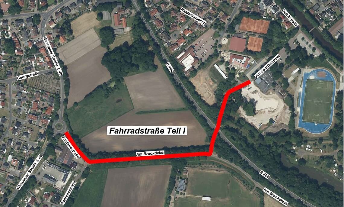 Vorfahrt für Radler: Haren bekommt erste Fahrradstraße