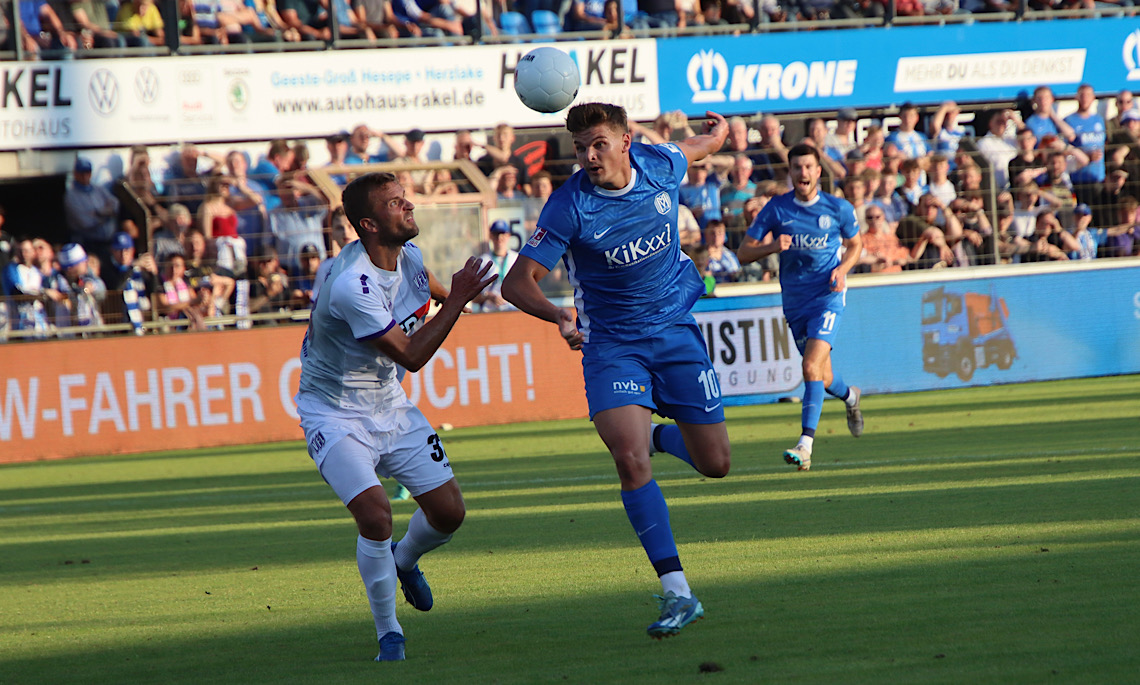 Spiel des SV Meppen gegen VFL Osnabrück verläuft ohne Zwischenfälle