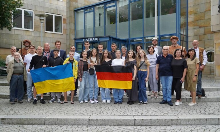 Jugendgruppe aus Lanivtsi besucht Lingen