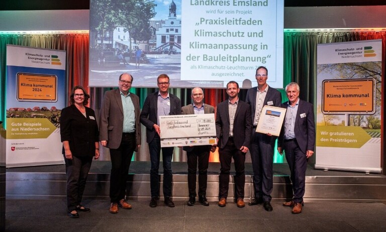 Landkreis Emsland ist „Klimaschutz-Leuchtturm 2024“