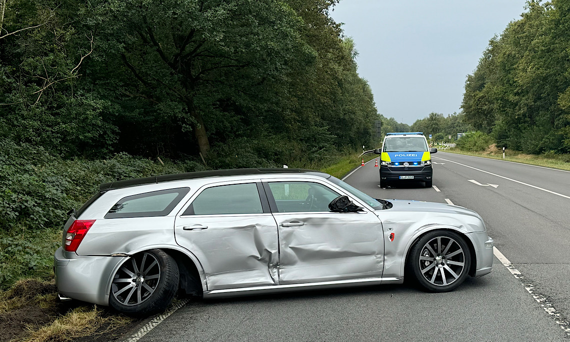 Meppen – Wohnmobil kollidiert mit Pkw