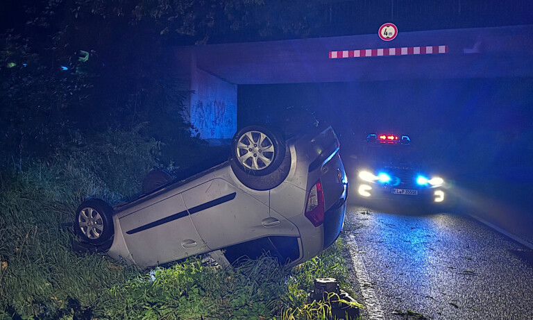 Meppen – Autofahrerin überschlägt sich auf Meppener Straße