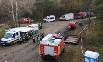 Meppen –  Großübung auf Gelände der WTD 91