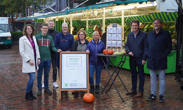 Neues Design für Lingener Wochenmarkt