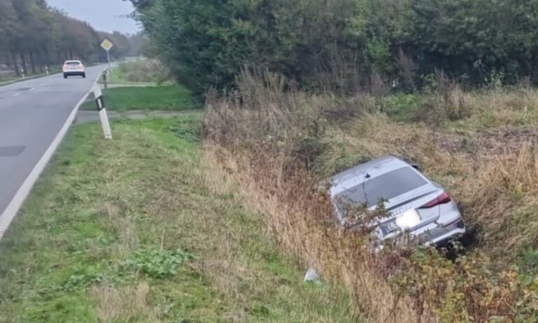 Haren – Audifahrerin landet in Graben