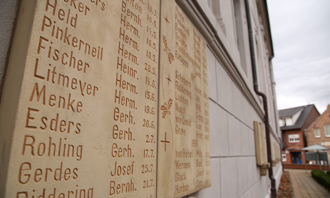 Haren – Gedenkveranstaltungen zum Volkstrauertag am 17. November