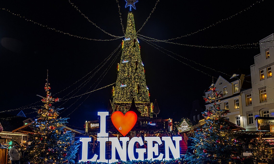 Lingener Weihnachtsmarkt startet am 25. November