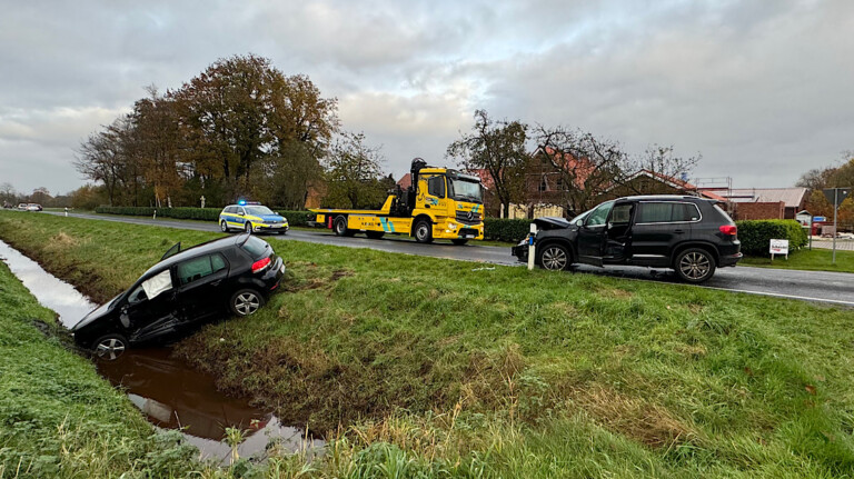 Geeste – Drei Verletzte nach Unfall auf Süd-Nord-Straße