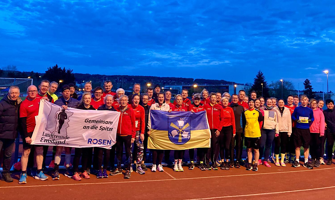 Lauffreunde Emsland erfolgreich in Frankreich unterwegs