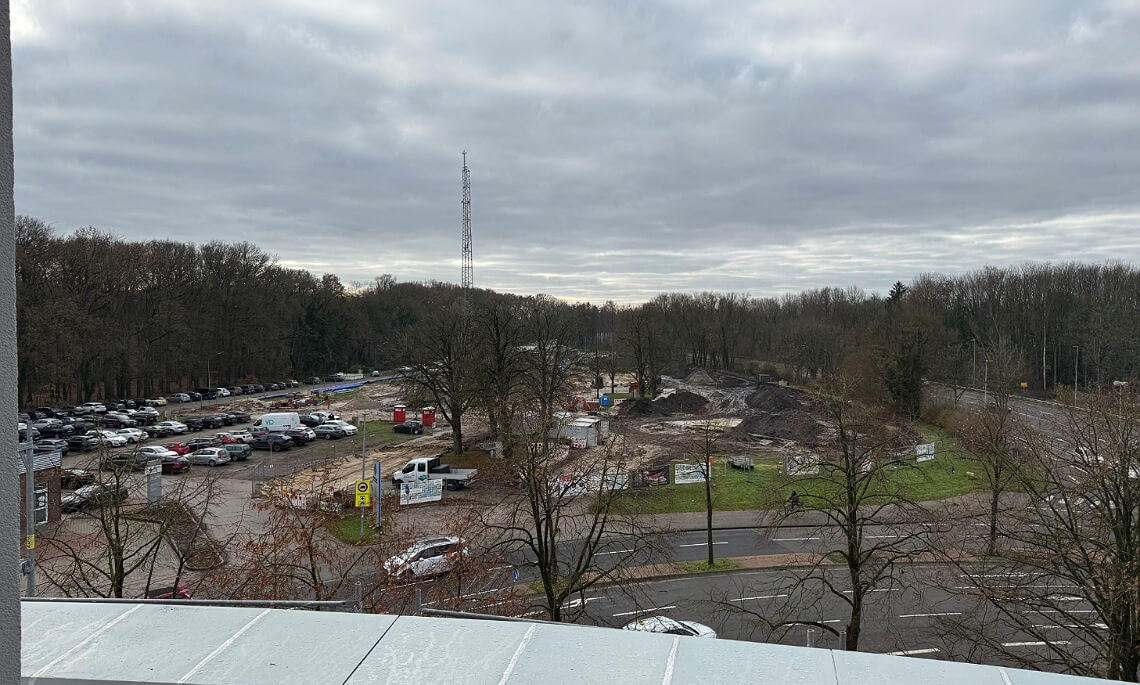 Papenburg – Arbeiten auf dem Papenburger Marktplatz