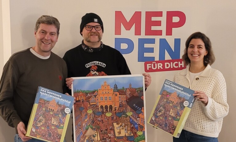 „Meppener Marktwimmelpuzzle“ ab sofort erhältlich