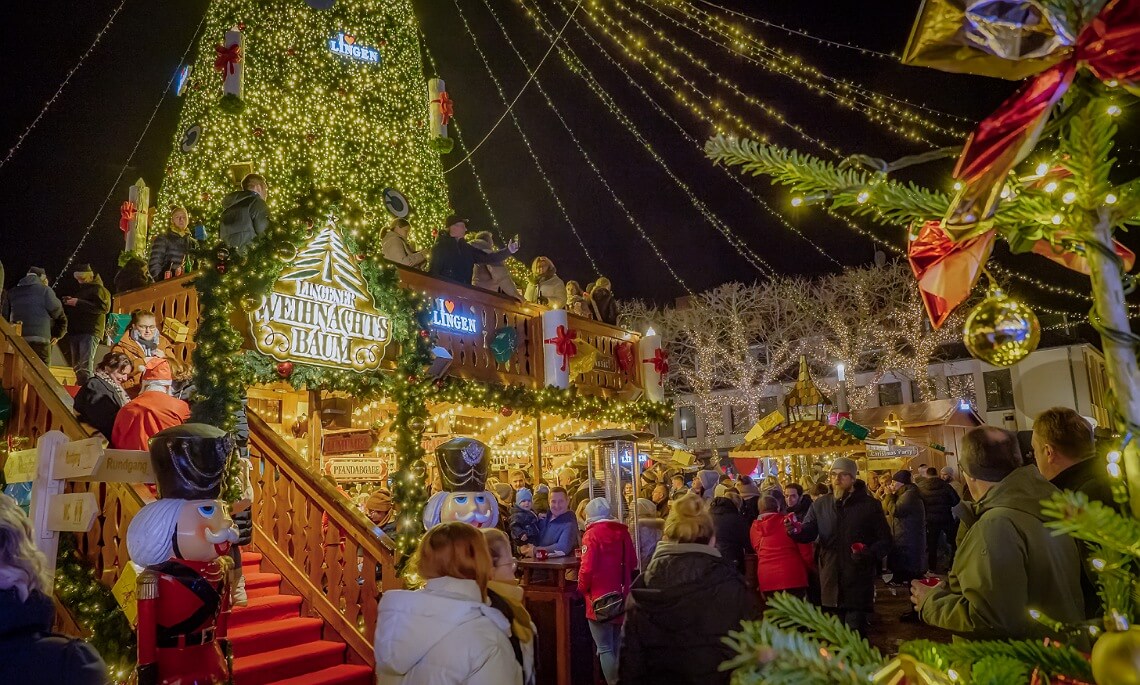 Lingener Weihnachtsmarkt bricht frühzeitig Besucherrekord