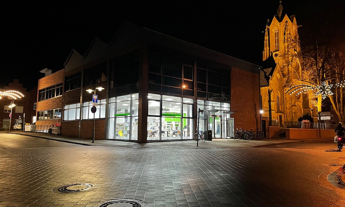 Meppen – LED-Beleuchtung für die Stadtbibliothek KÖB