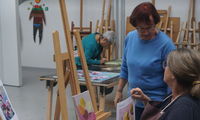 Kunstschule Zinnober – Träume werden wahr – Malkurs mit Künstlerin Olga Berg