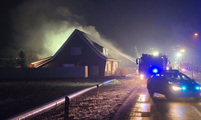 Haren – Dachstuhl ausgebrannt