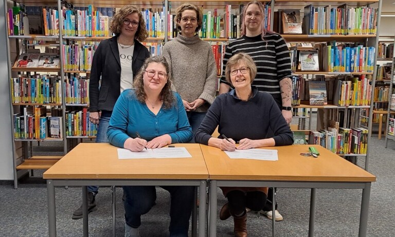 Kooperationsvereinbarung zwischen Oberschule Deegfeld und Stadtbibliothek Nordhorn