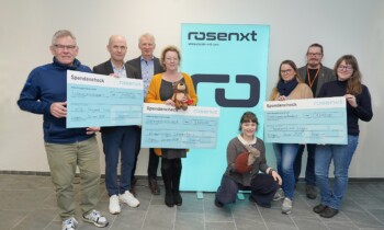 Lingen – Rosenxt spendet über 6.000 Euro an gemeinnützige Organisationen