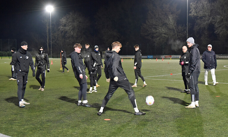 Jannik Landwehr fehlte beim Trainingsauftakt 2025 des SC Spelle-Venhaus