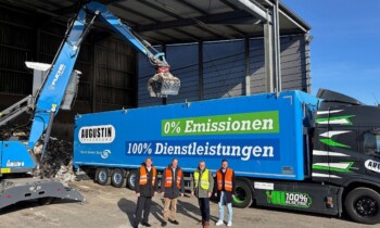 Abfallwirtschaftsbetrieb Landkreis Emsland stellt beim Transport von Restabfällen auf Elektro-LKWs um