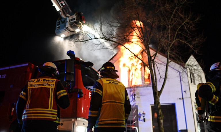 Bunde – Verheerender Brand in Gastarbeiterunterkunft